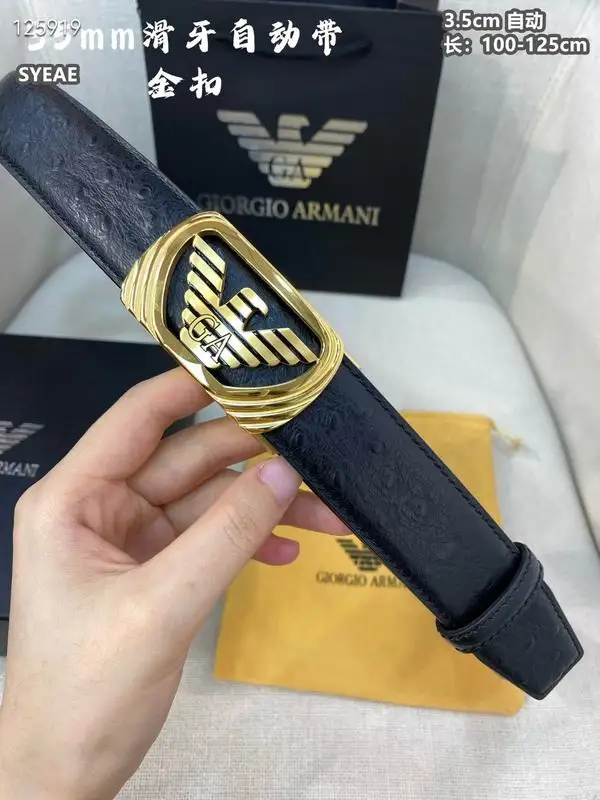 Armani belt 35mmX100-125cm 8L07